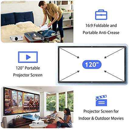 TMY Proyector con WIFI 8500 - Imagen 6