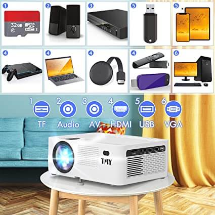 TMY Proyector con WIFI 8500 - Imagen 2